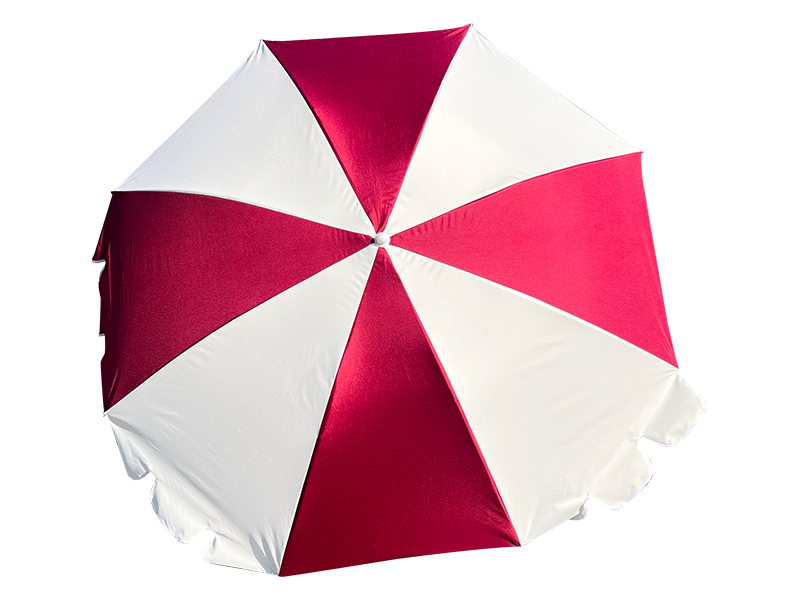 2M Fiber Frame, Lightweight Aluminum Shaft, Ordinary Sun Umbrella.