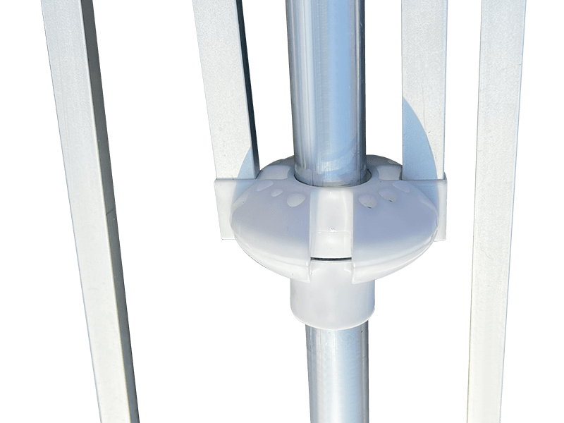 2.8*2.4M 2-Ribbed Decorative Beach Umbrella