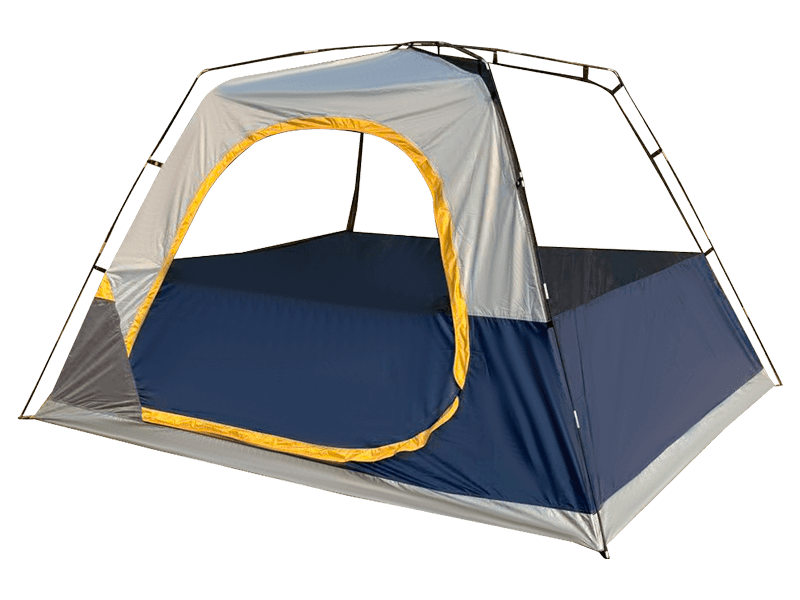 Dome-Shaped Easy-Setup Camping Tent For 3/4/6/8 People