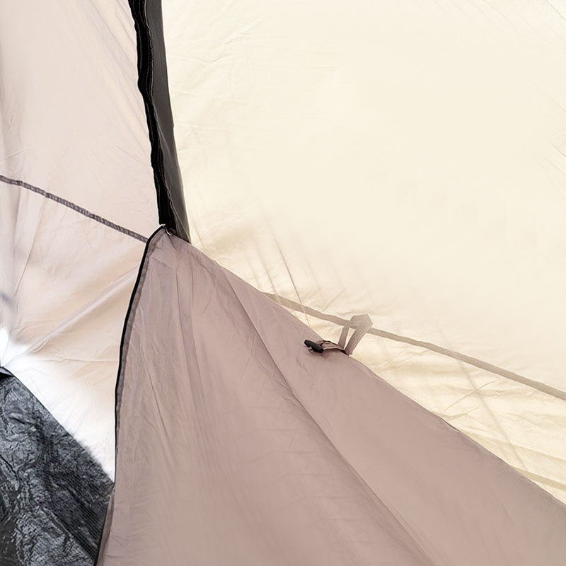 户外露营双层车尾连接帐篷