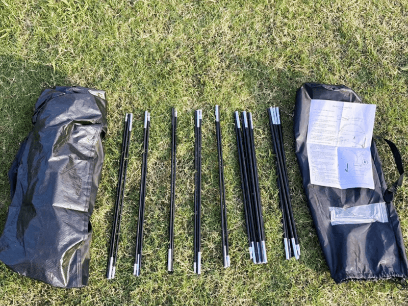 双开门自行车淋雨储物帐篷